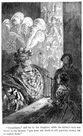 Gustave Dore Droll Stories 200 Sketches 007 Vintage Illustration A4 Photo Print