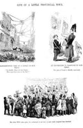 Gustave Dore Droll Stories 200 Sketches 043 Vintage Illustration A4 Photo Print