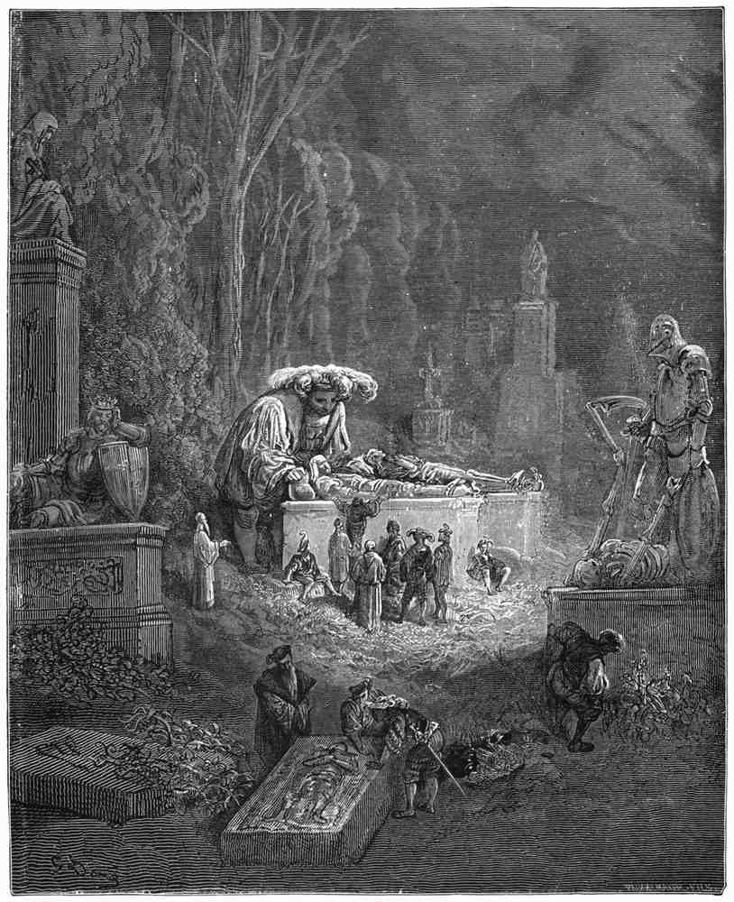 Gustave Dore Gargantua Pantagruel 044 Vintage Illustration A4 Photo Print