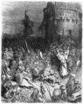 Gustave Dore Gargantua Pantagruel 049 Vintage Illustration A4 Photo Print