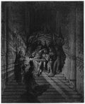Gustave Dore Gargantua Pantagruel 075 Vintage Illustration A4 Photo Print