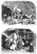 Gustave Dore Gargantua Pantagruel 141 Vintage Illustration A4 Photo Print