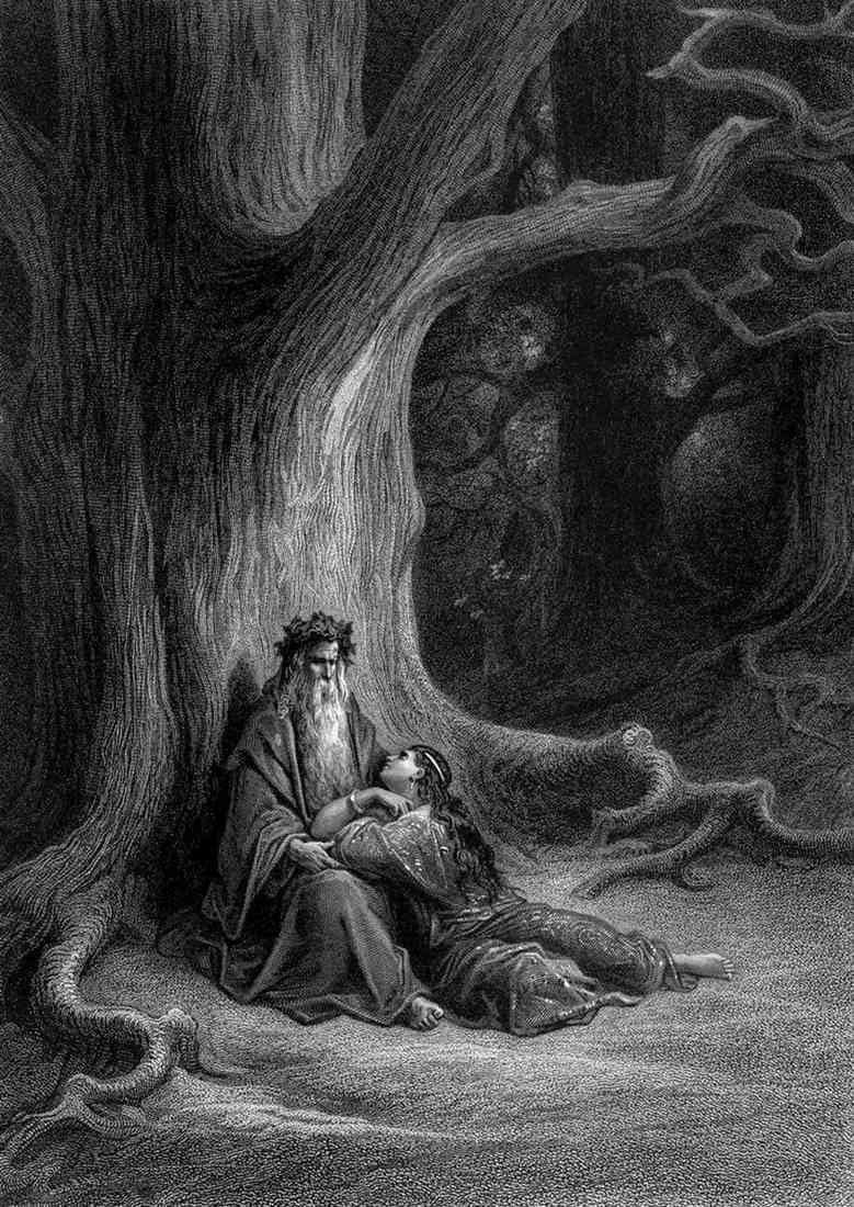 Gustave Dore Idylls and Munchausen 07 A4 Photo Print