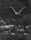 Gustave Dore Mariner Raven River 12 Vintage Illustration A4 Photo Print