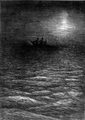 Gustave Dore Mariner Raven River 23 A4 Photo Print