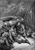 Gustave Dore Mariner Raven River 29 A4 Photo Print