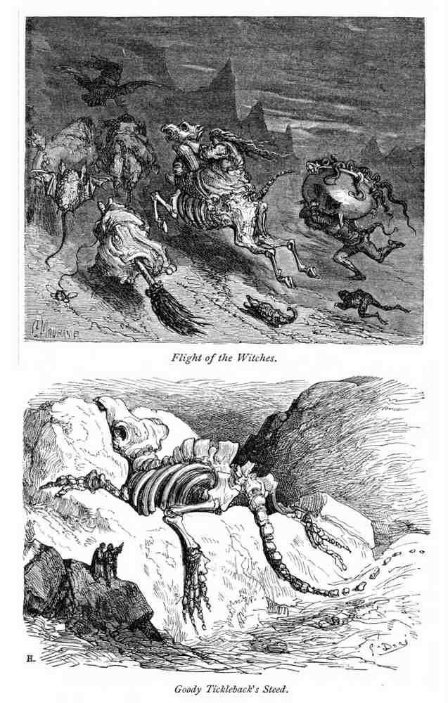 Gustave Dore Mariner Raven River 93 Vintage Illustration A4 Photo Print