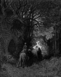 Gustave Dore Orlando Furioso 006 Vintage Illustration A4 Photo Print