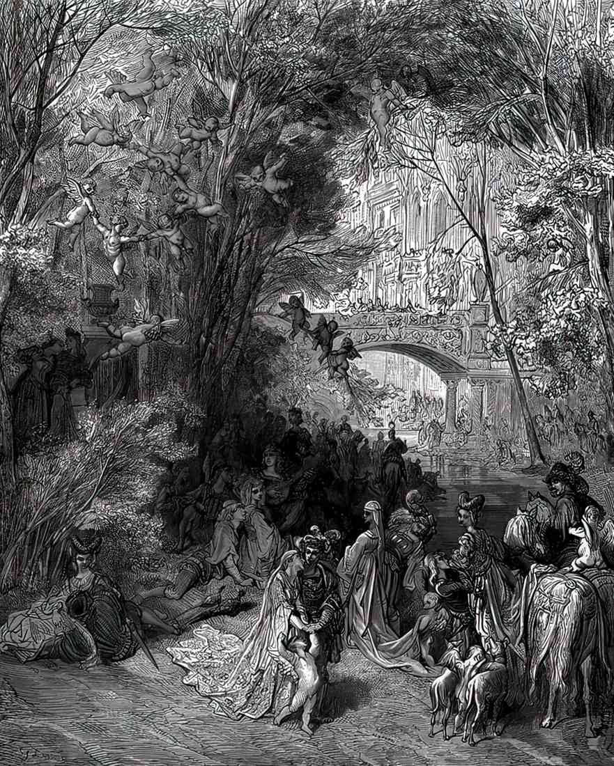 Gustave Dore Orlando Furioso 015 A4 Photo Print