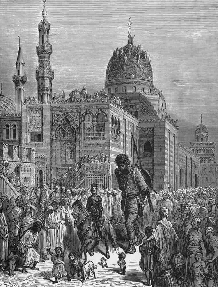 Gustave Dore Orlando Furioso 035 Vintage Illustration A4 Photo Print
