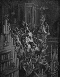 Gustave Dore Orlando Furioso 039 Vintage Illustration A4 Photo Print