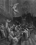 Gustave Dore Orlando Furioso 054 Vintage Illustration A4 Photo Print