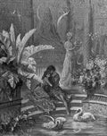 Gustave Dore Orlando Furioso 058 Vintage Illustration A4 Photo Print