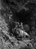 Gustave Dore Orlando Furioso 065 Vintage Illustration A4 Photo Print