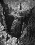 Gustave Dore Orlando Furioso 067 Vintage Illustration A4 Photo Print