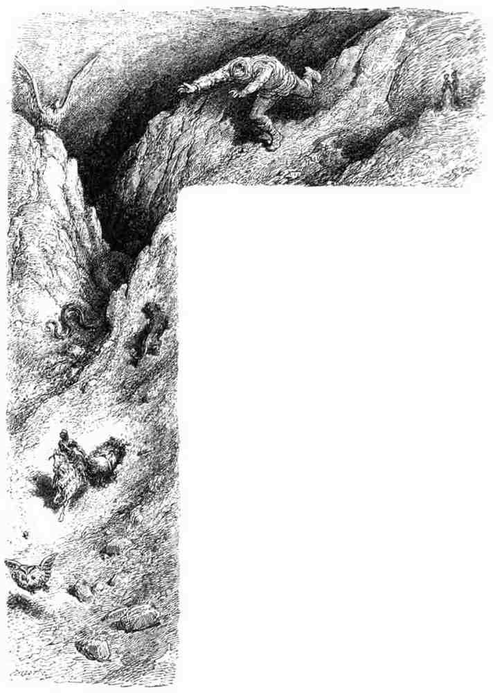 Gustave Dore Orlando Furioso 102 Vintage Illustration A4 Photo Print
