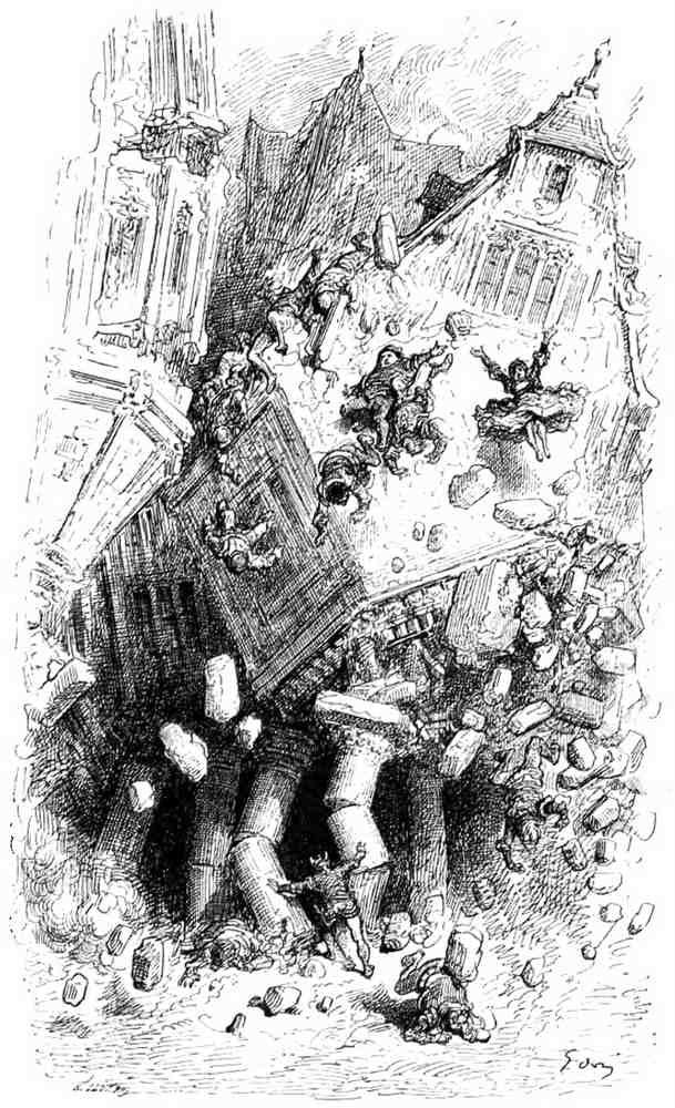 Gustave Dore Orlando Furioso 107 Vintage Illustration A4 Photo Print