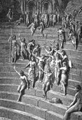Gustave Dore Orlando Furioso 115 Vintage Illustration A4 Photo Print