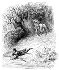 Gustave Dore Orlando Furioso 121 Vintage Illustration A4 Photo Print