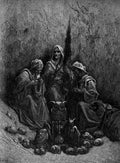 Gustave Dore Orlando Furioso 149 Vintage Illustration A4 Photo Print