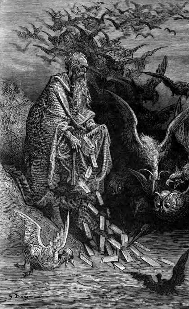 Gustave Dore Orlando Furioso 151 Vintage Illustration A4 Photo Print