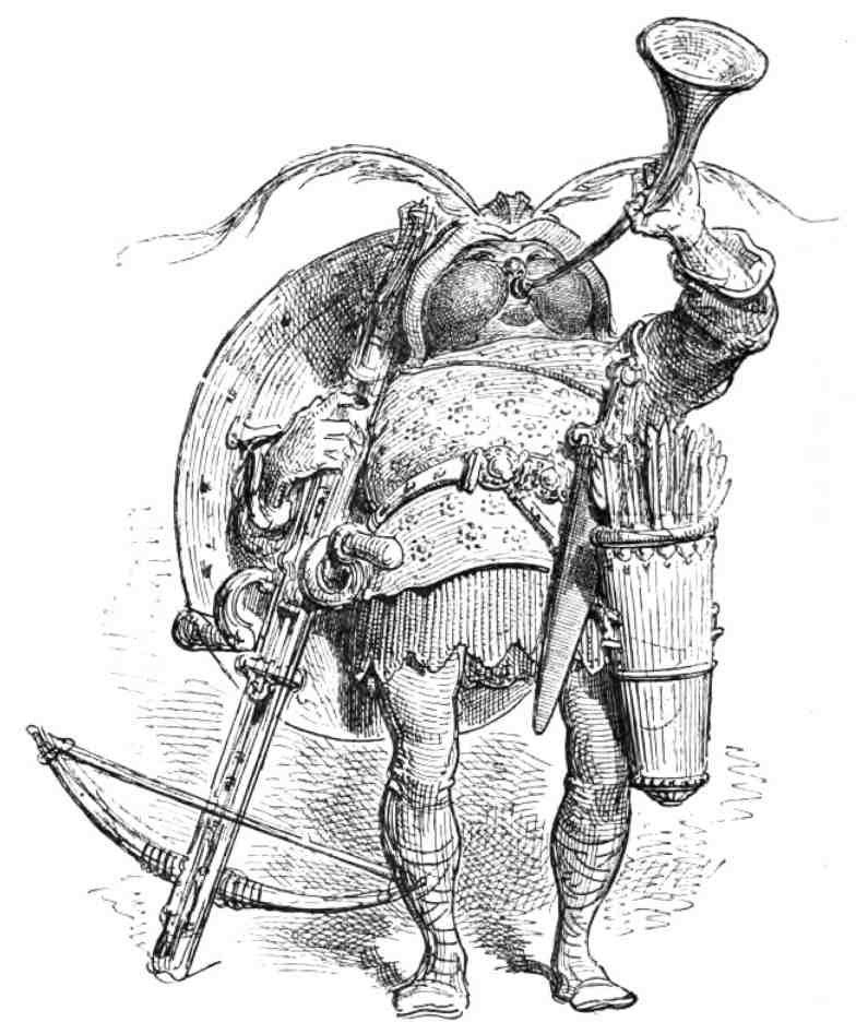 Gustave Dore Orlando Furioso 152 Vintage Illustration A4 Photo Print