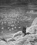 Gustave Dore Orlando Furioso 164 Vintage Illustration A4 Photo Print