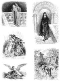 Gustave Dore Orlando Furioso 176 Vintage Illustration A4 Photo Print