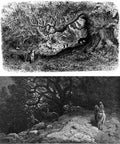 Gustave Dore Orlando Furioso 225 Vintage Illustration A4 Photo Print