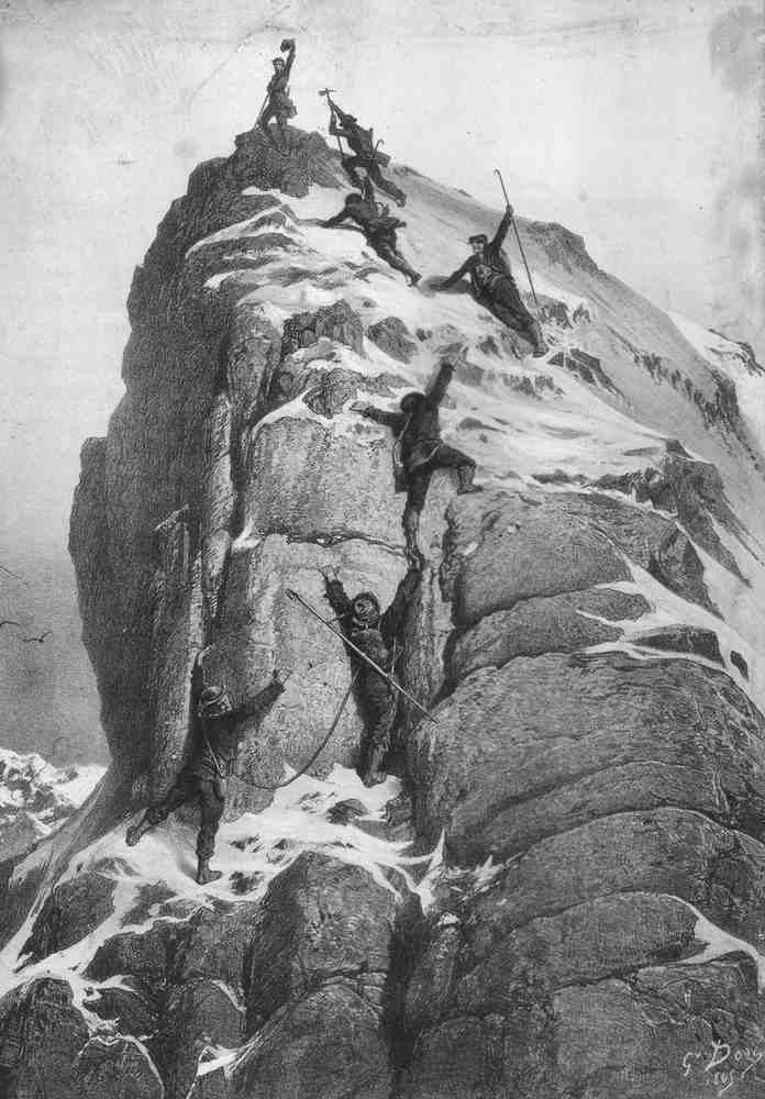 Gustave Dore Paintings 008 Vintage Illustration A4 Photo Print