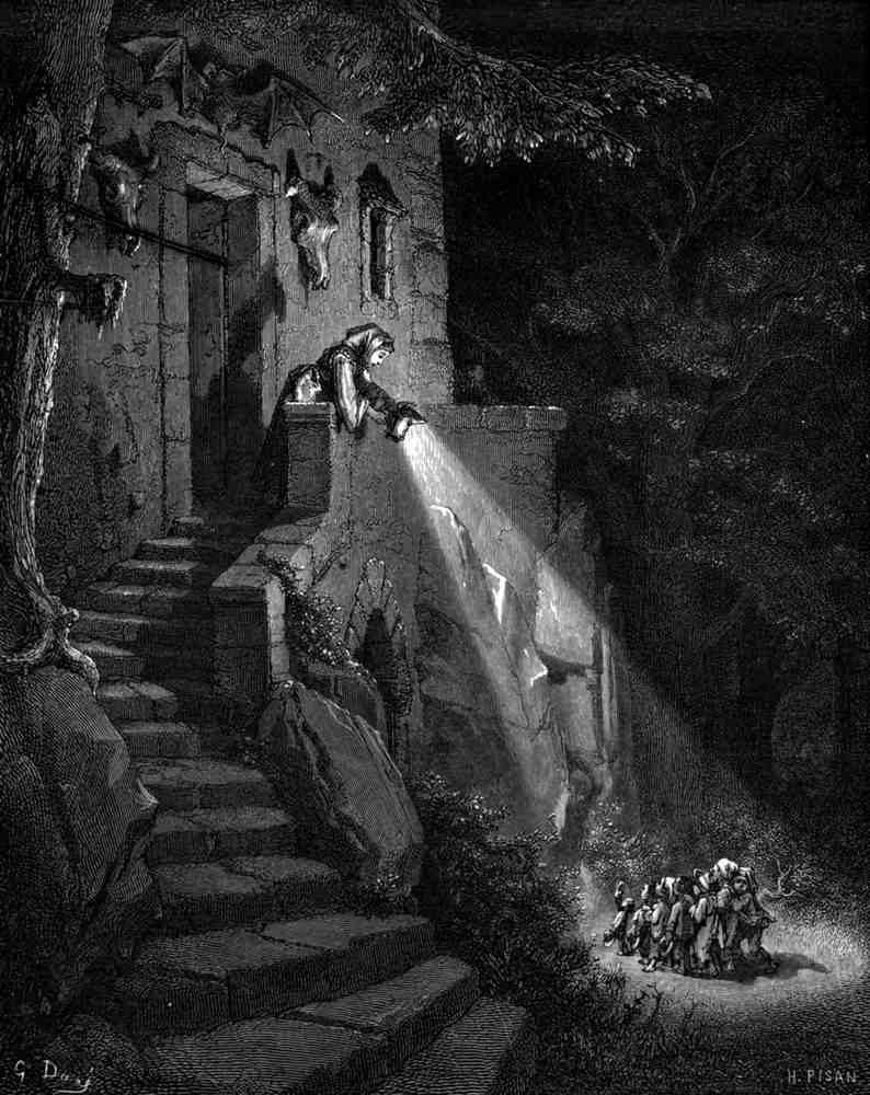 Gustave Dore Paintings 079 Vintage Illustration A4 Photo Print