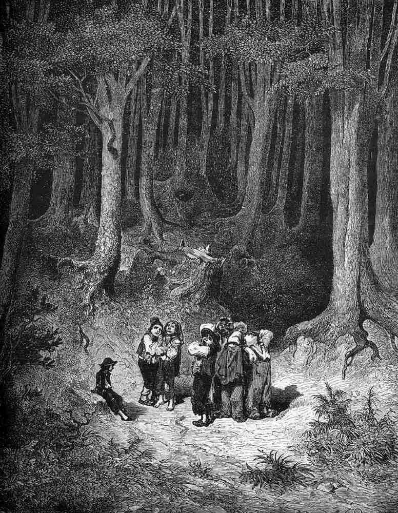 Gustave Dore Paintings 085 Vintage Illustration A4 Photo Print