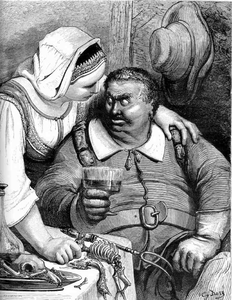 Gustave Dore Paintings 094 Vintage Illustration A4 Photo Print