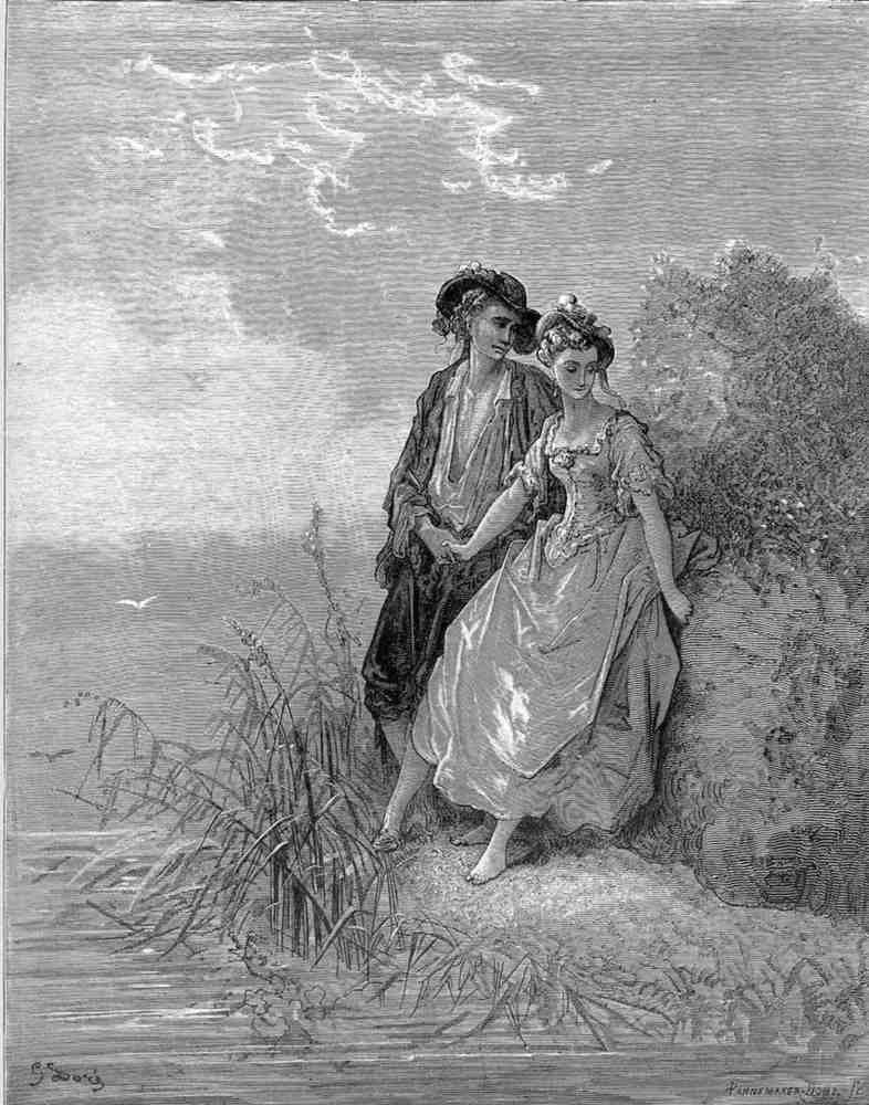 Gustave Dore Paintings 095 Vintage Illustration A4 Photo Print