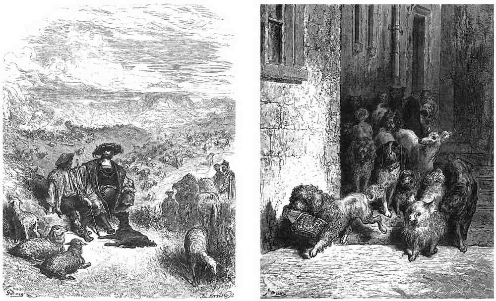Gustave Dore Paintings 119 Vintage Illustration A4 Photo Print