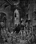 Gustave Dore Paintings 122 Vintage Illustration A4 Photo Print
