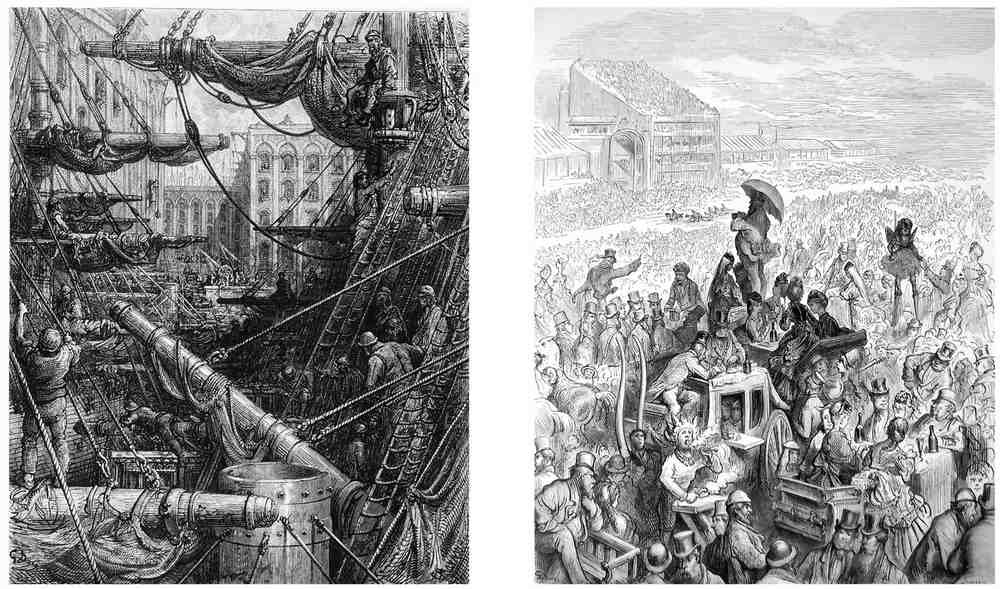 Gustave Dore Paintings 138 Vintage Illustration A4 Photo Print