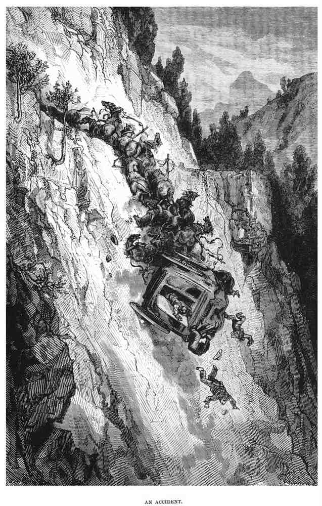 Gustave Dore Spain 006 Vintage Illustration A4 Photo Print