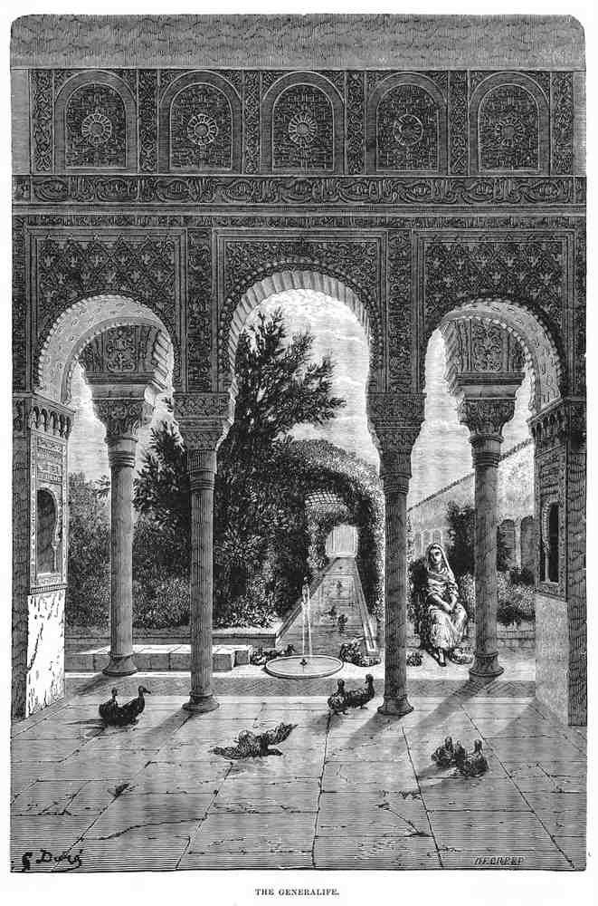 Gustave Dore Spain 033 Vintage Illustration A4 Photo Print