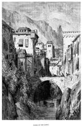 Gustave Dore Spain 034 Vintage Illustration A4 Photo Print