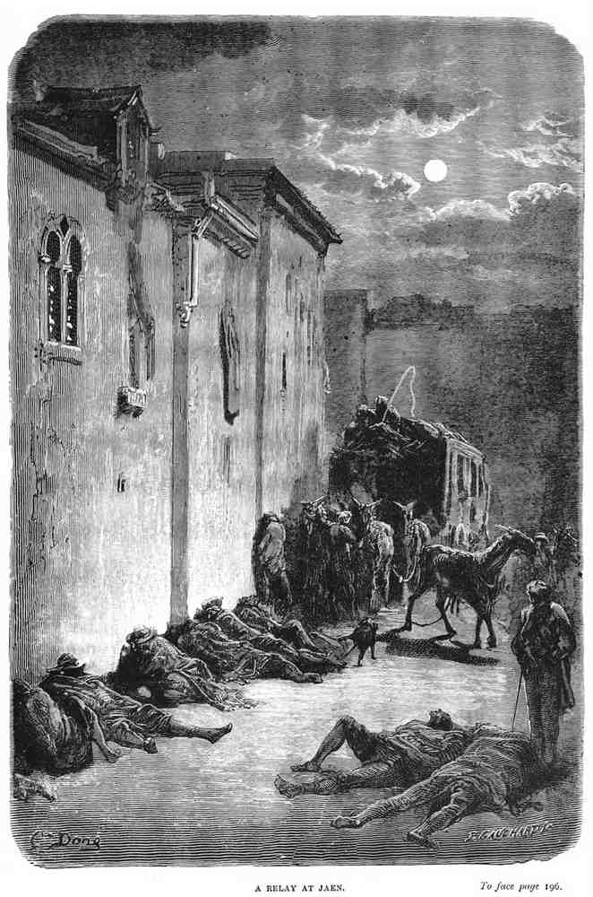 Gustave Dore Spain 041 Vintage Illustration A4 Photo Print