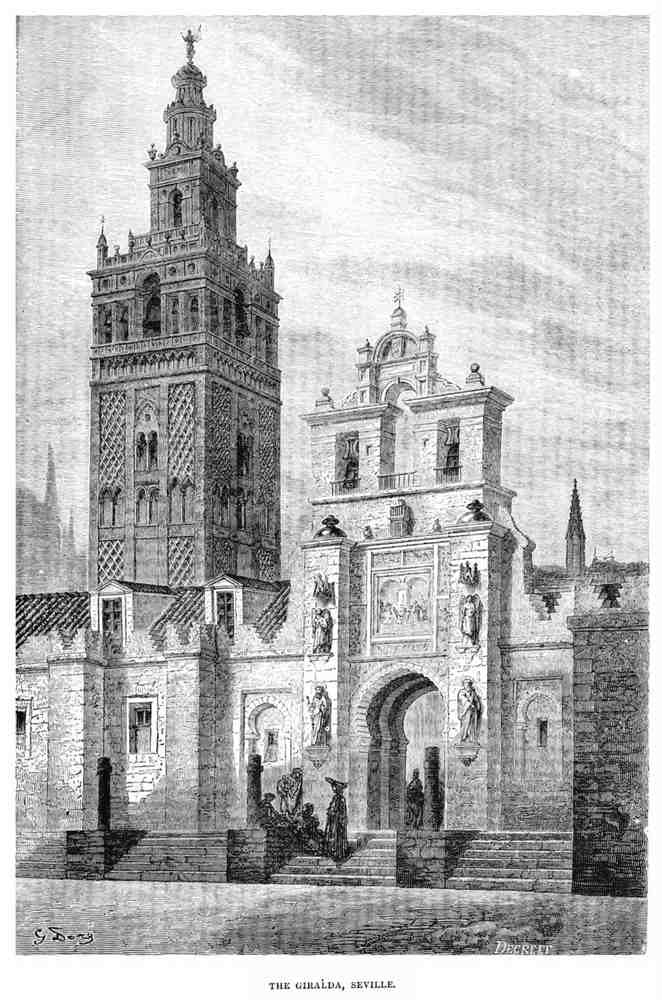 Gustave Dore Spain 049 Vintage Illustration A4 Photo Print