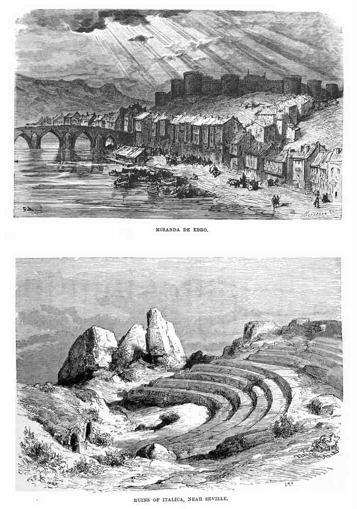 Gustave Dore Spain 106 Vintage Illustration A4 Photo Print