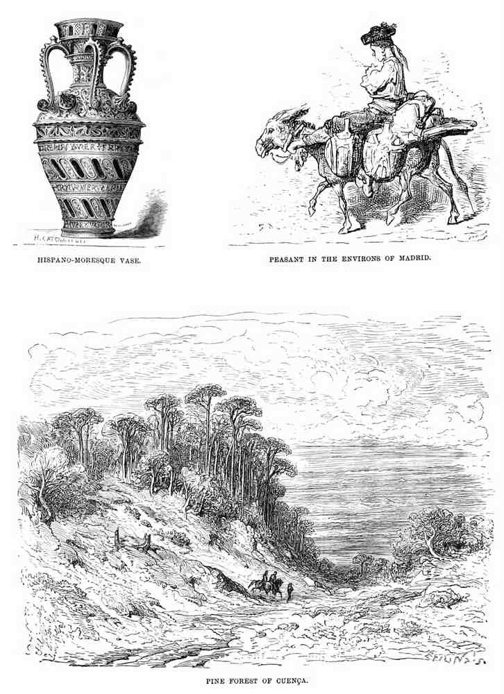 Gustave Dore Spain 109 Vintage Illustration A4 Photo Print