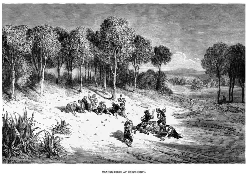 Gustave Dore Spain 124 Vintage Illustration A4 Photo Print