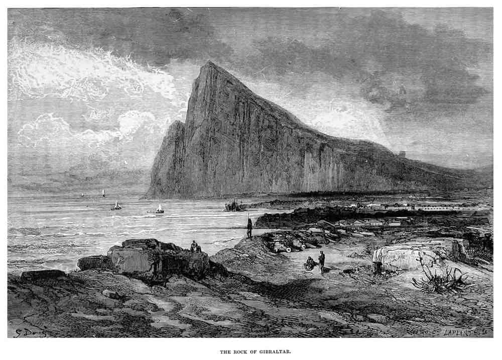 Gustave Dore Spain 131 Vintage Illustration A4 Photo Print