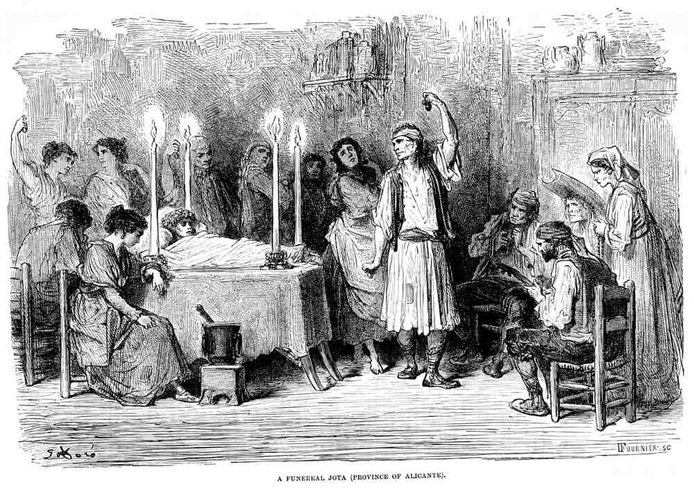 Gustave Dore Spain 141 Vintage Illustration A4 Photo Print