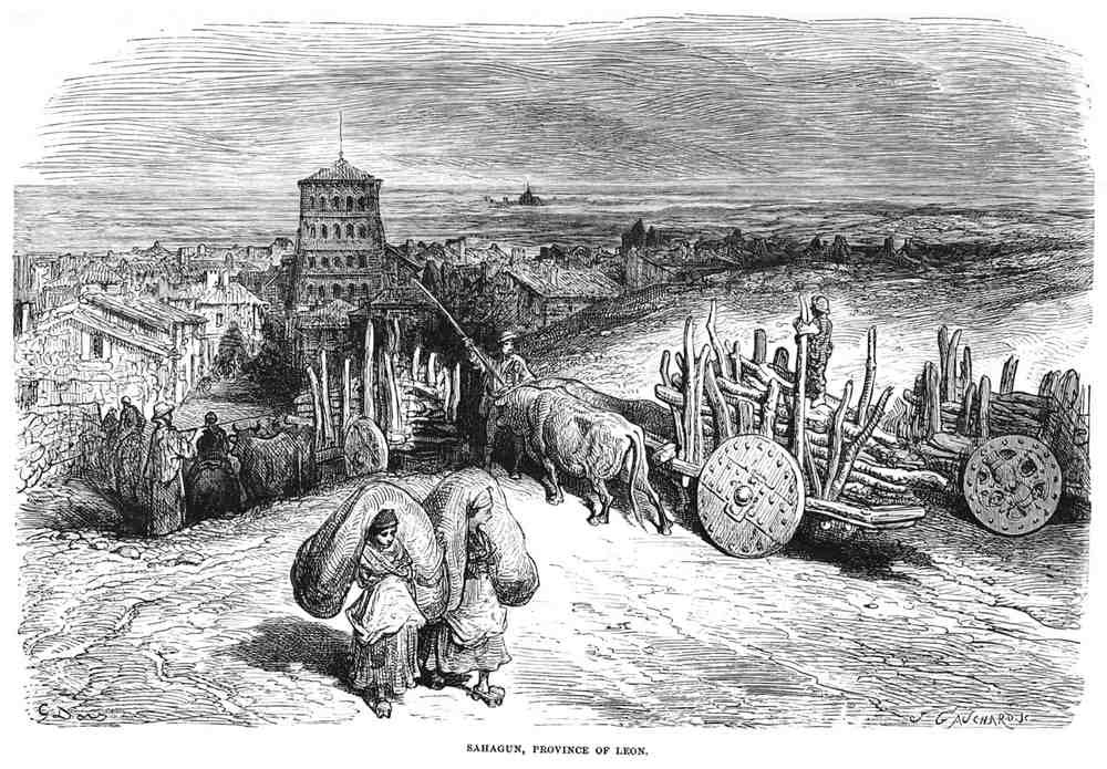 Gustave Dore Spain 152 Vintage Illustration A4 Photo Print