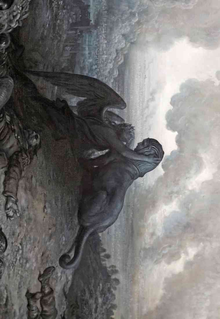 Gustave Dore the enigma CROP A4 Photo Print