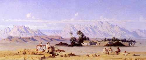Gustave Guillaumet The Oasis A4 Photo Print